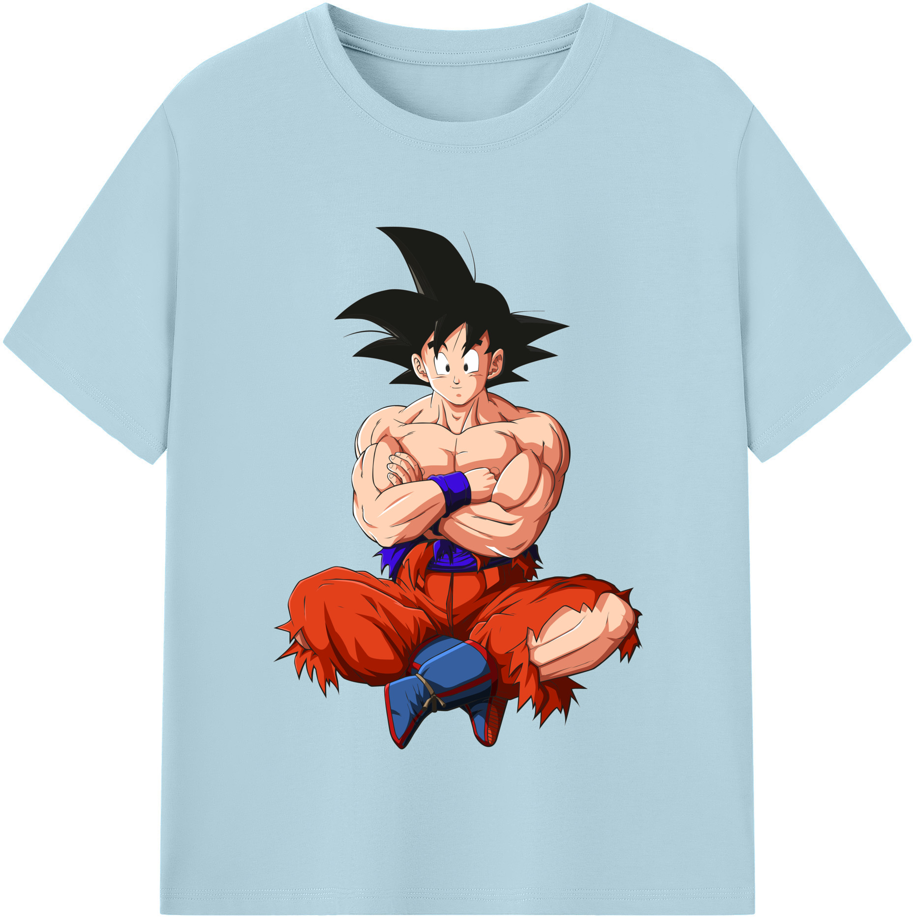 （画像用） ドラゴンボール 孫悟空（そん ごくう）Son Goku カカロット DRAGON BALL Kakarotto 綿100％半袖Tシャツ（フロントプリント）